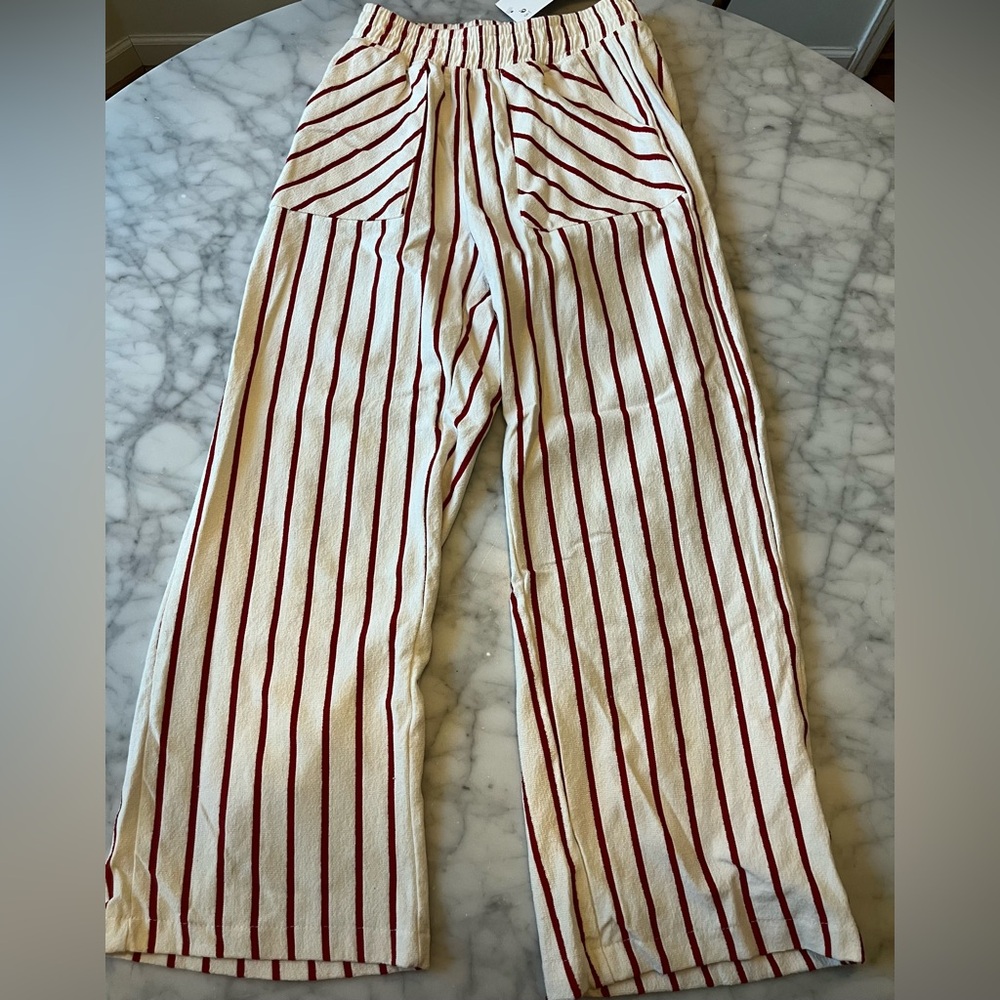 Zara BNWT Stripe size Tween 13-14 Pants